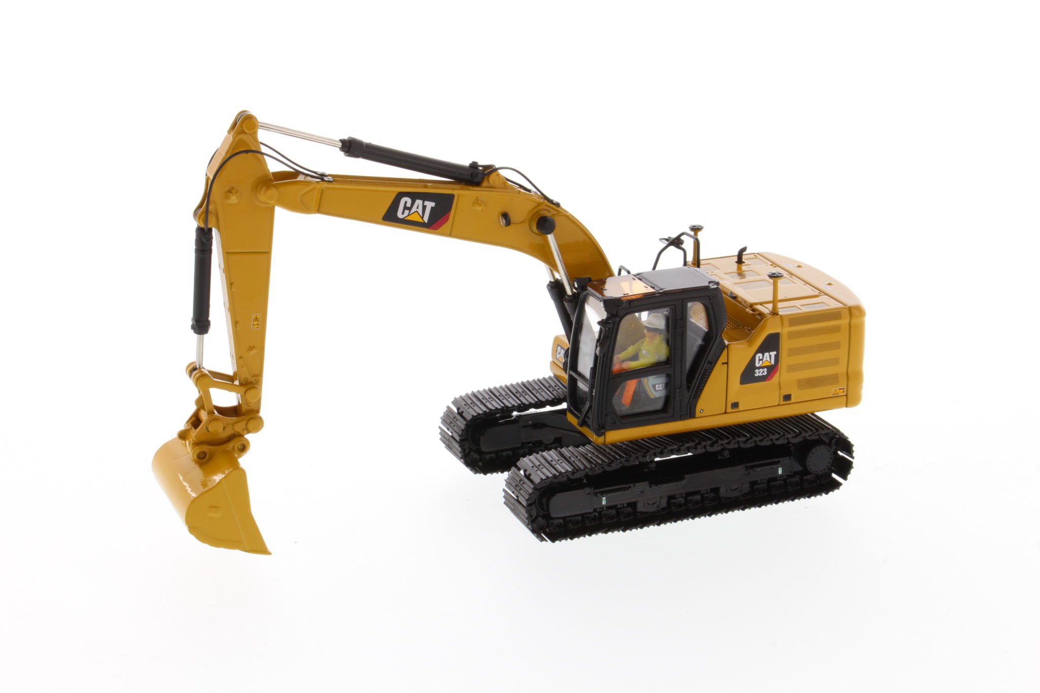 Caterpillar1:50CAT 323 Hydraulic Excavator w/ 5 Working Tools# CAT85657 
